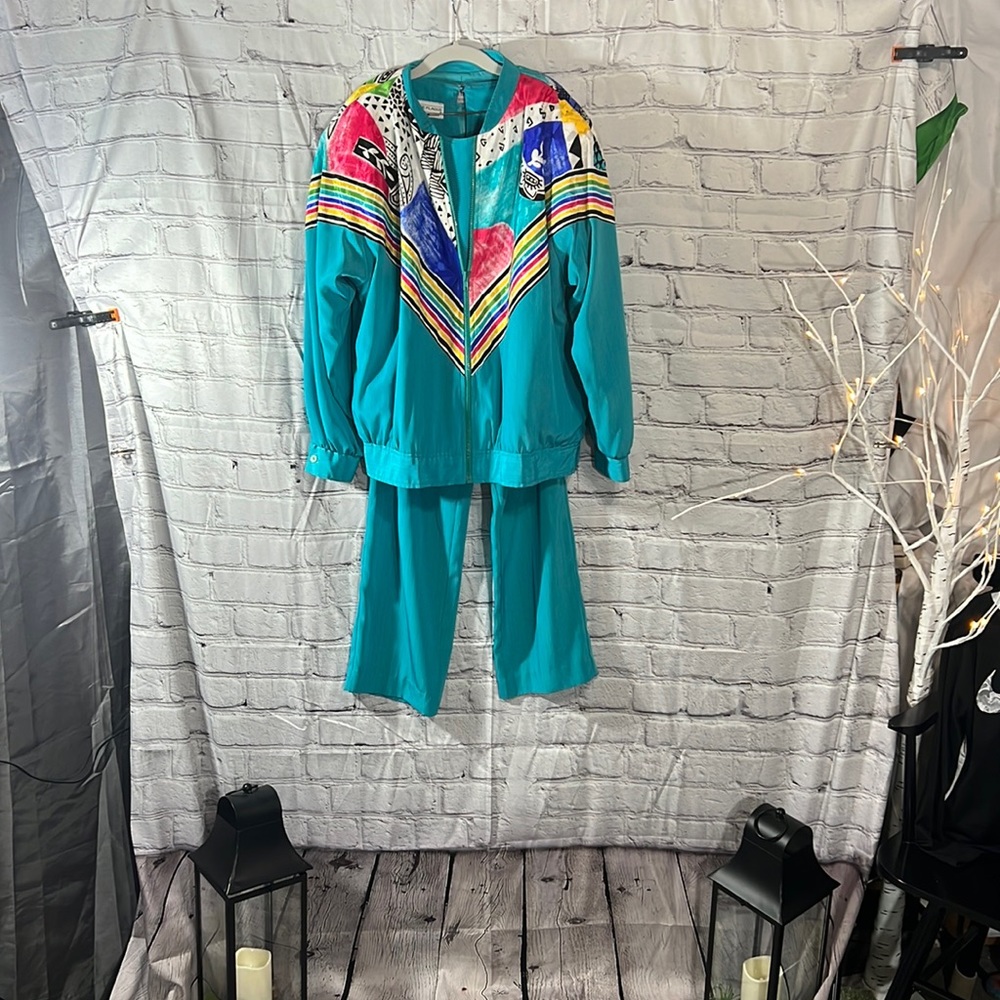 Three Flaggs Vintage 80’s 3 Piece Suit, Size 14
